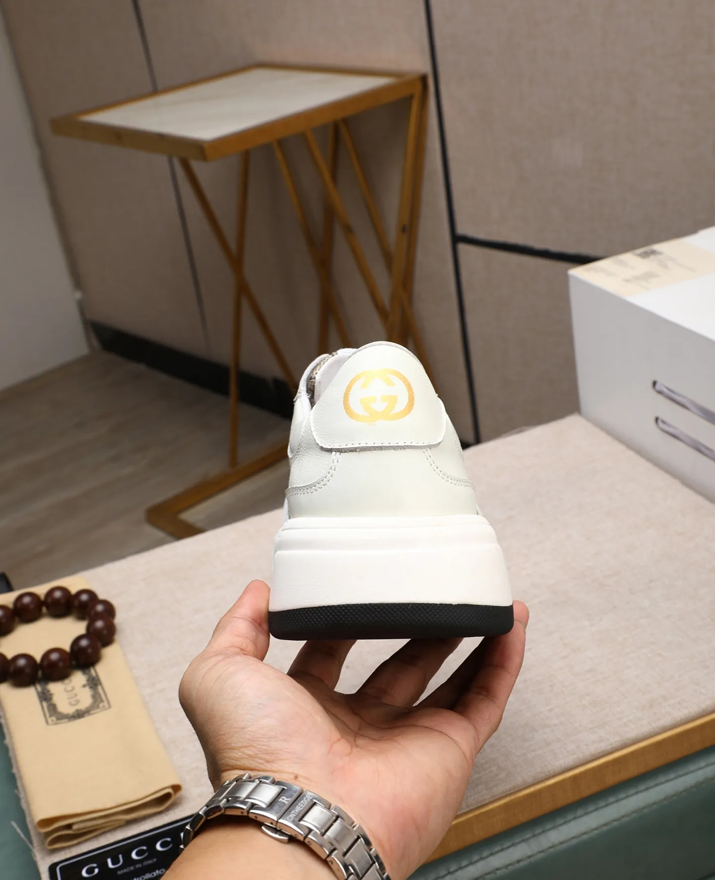 Men's men's shoes💰440 GUCCI🔍🔍2025 latest model On sale at the same time at the counter, original calfskin imported from Italy, genuine leather lining, (high-end, luxury, and class) exquisite workmanship, soles: original soles specially provided by the original factory, ⚠Exclusive double-layer movable molded soles are super comfortable⚠, real photos🎬The real ones are better🔍🔍"High quality·Follow the order" code number 38-44